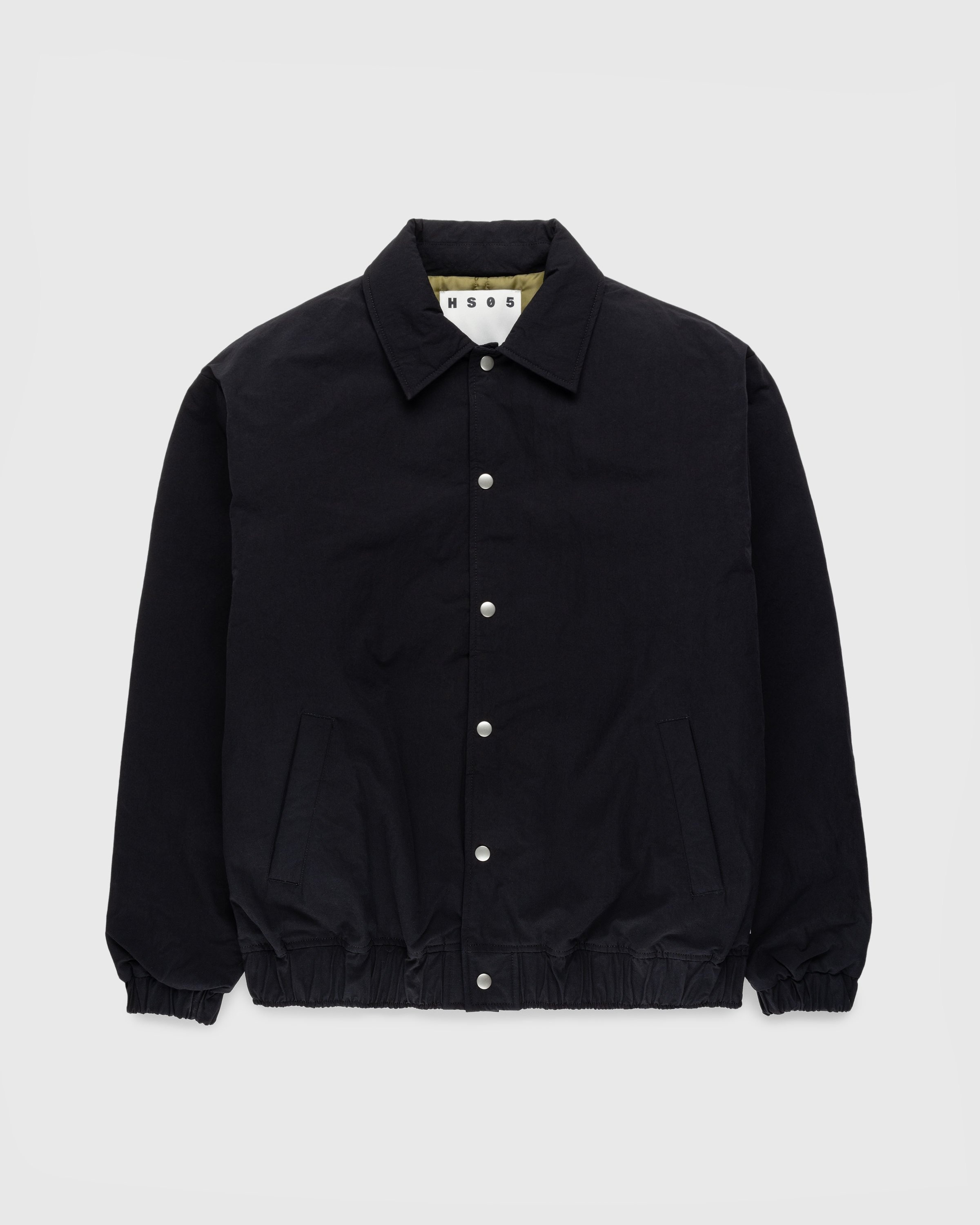 Highsnobiety HS05 – Reverse Piping Insulated Jacket Black - Outerwear - Black - Image 1