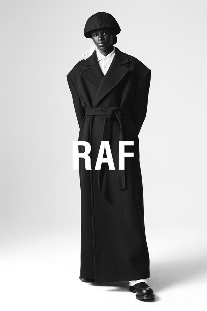 raf simons fw 19 campaign pfw19