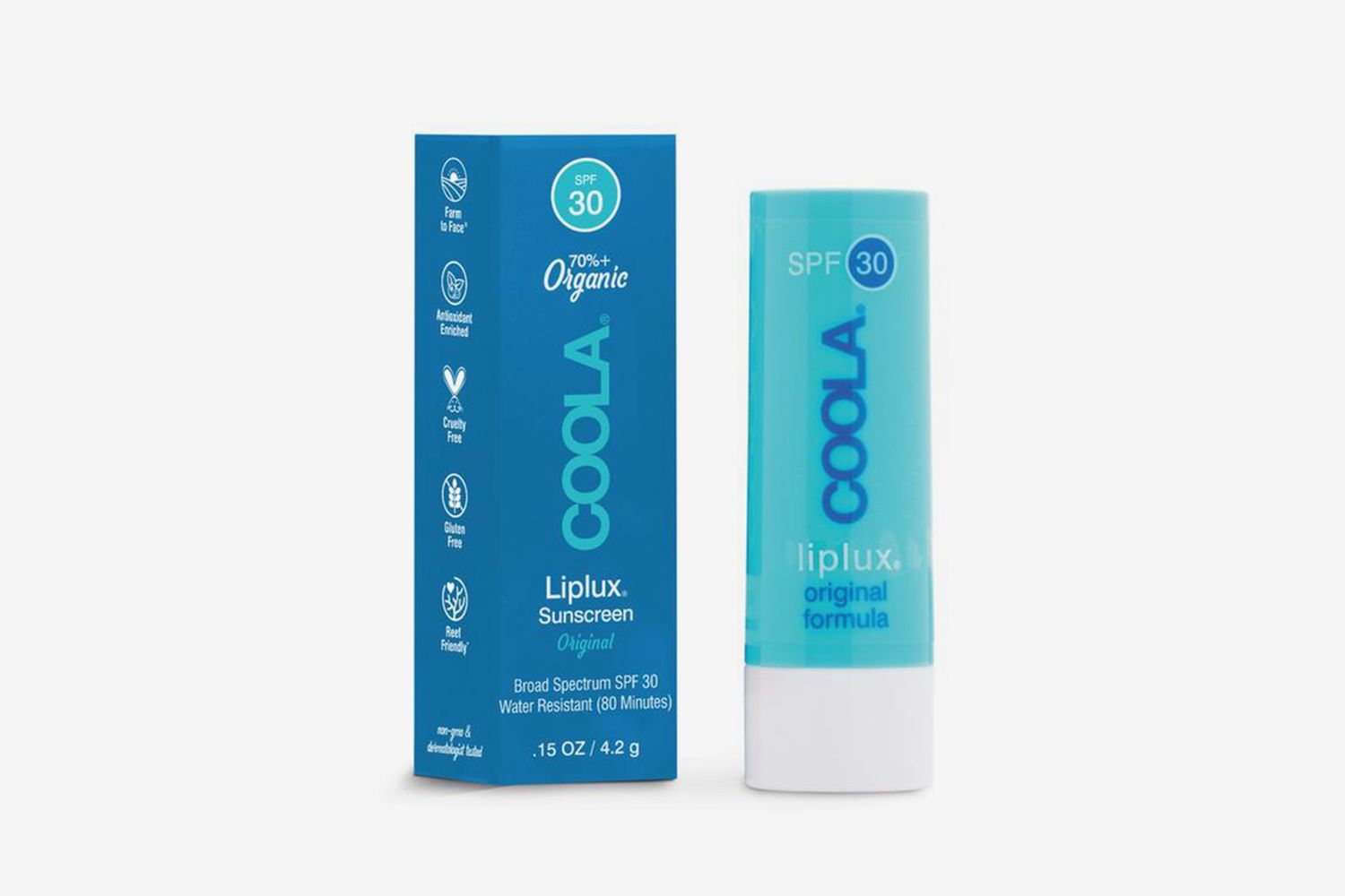 Classic Liplux Organic Lip Balm Sunscreen SPF30