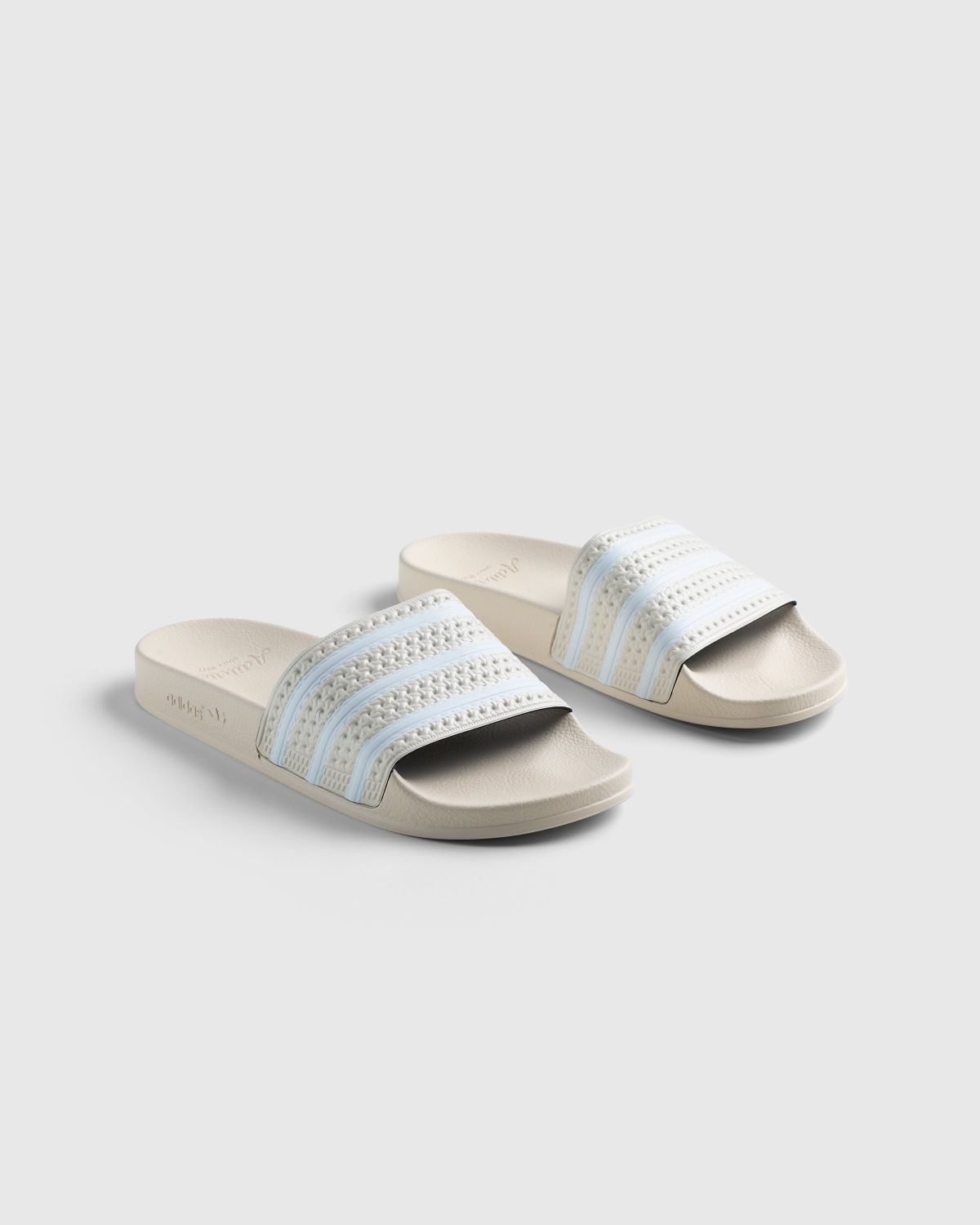 Adidas pastel slides sales
