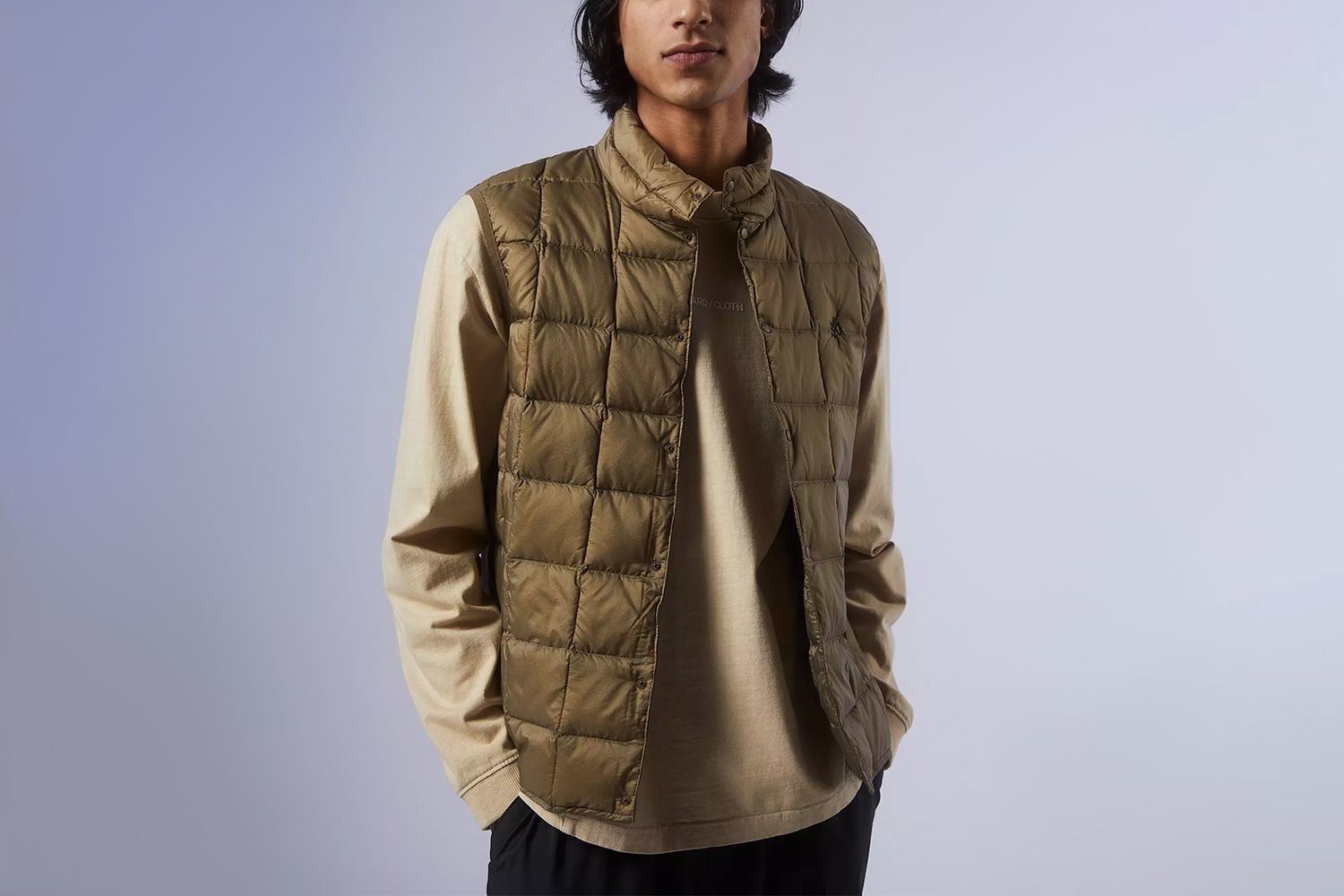 2022年のクリスマスの特別な衣装 HYKE 21FW QUILTED VEST ...