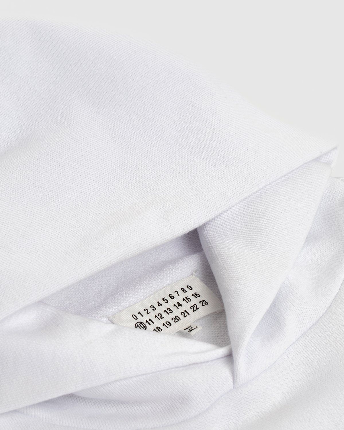 Maison Margiela – Hoodie White - Sweats - White - Image 6