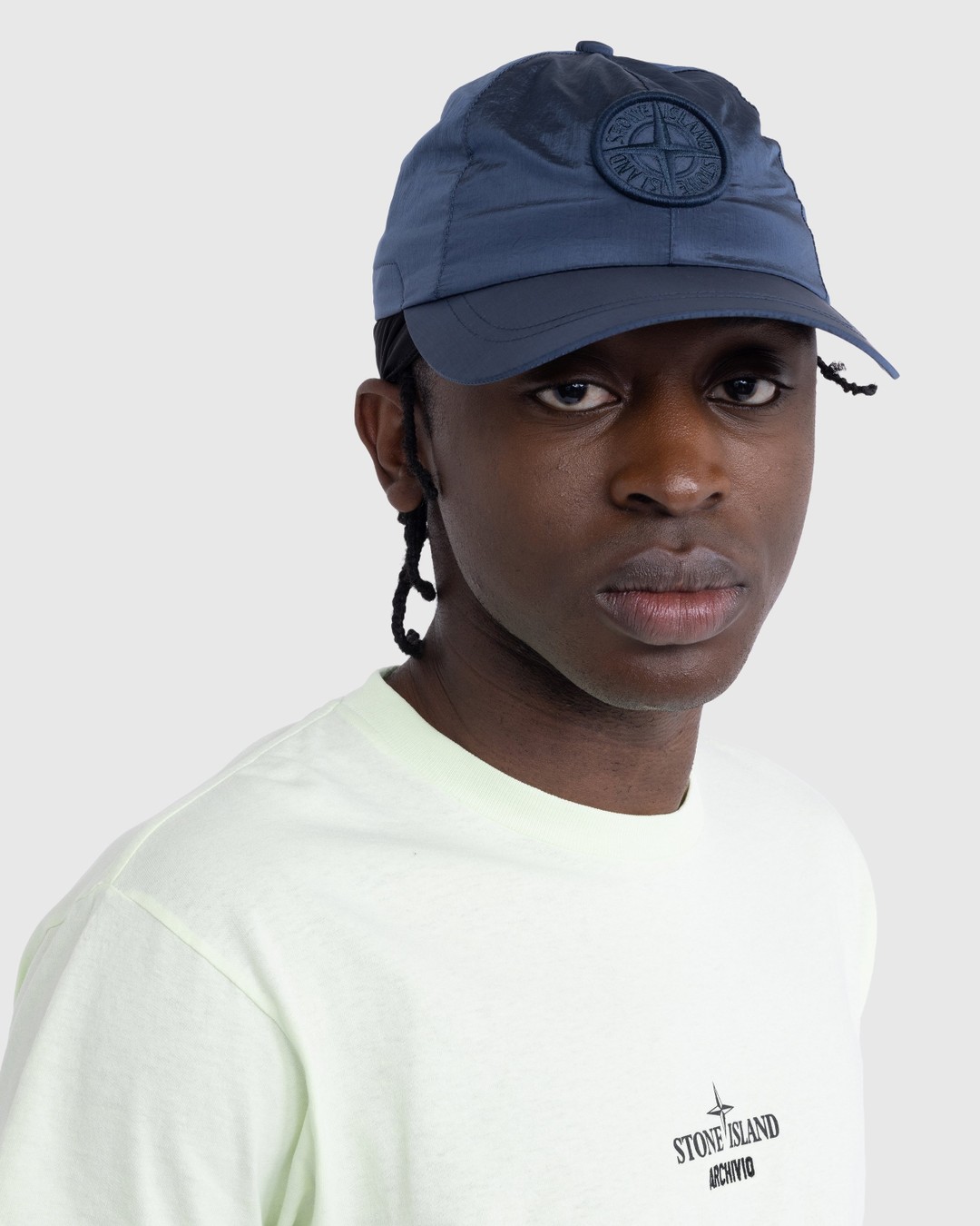 Stone Island Cappello Blue 781599576 Highsnobiety Shop