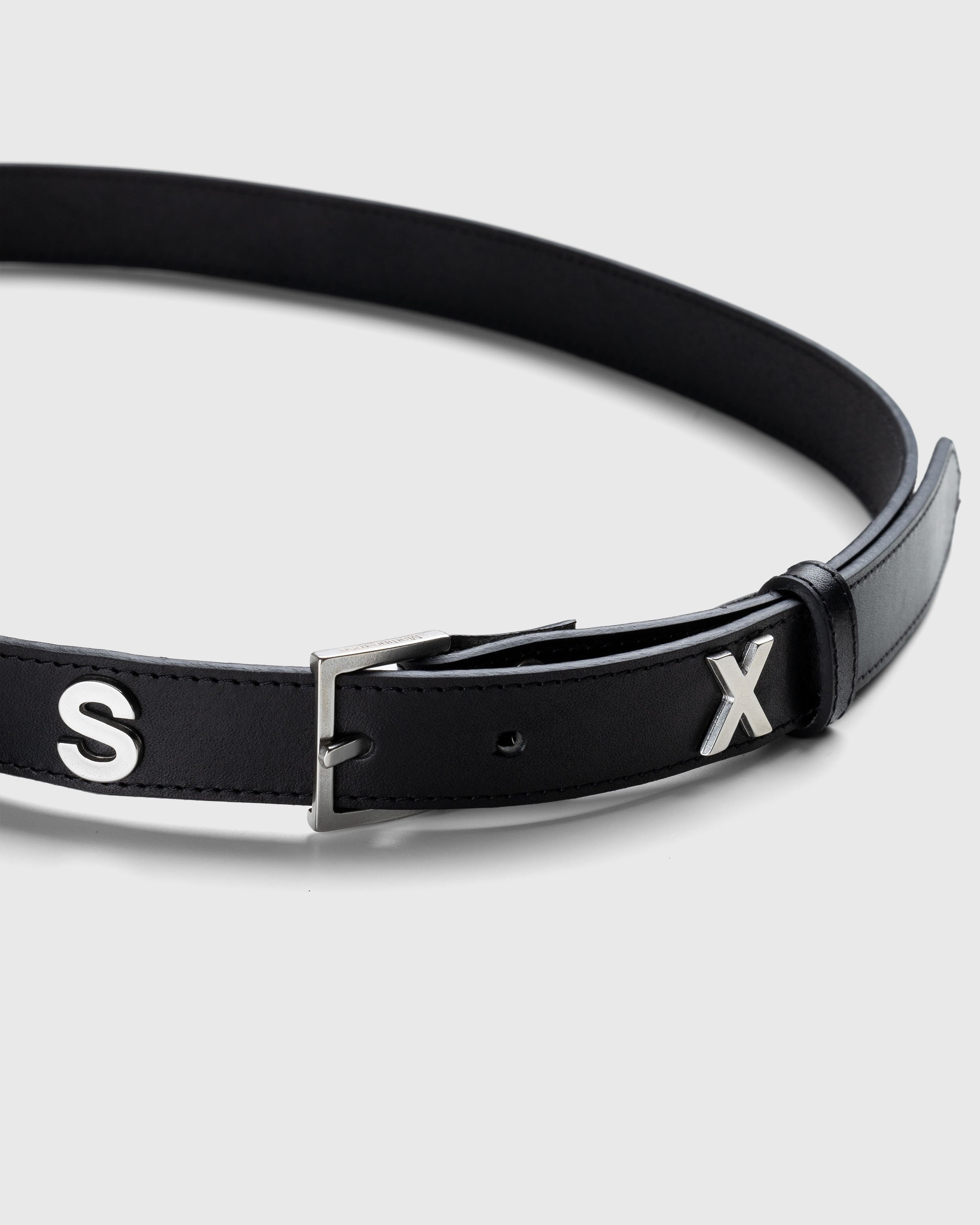 Martine Rose – Sex Letter Belt Black - Belts - Green - Image 2
