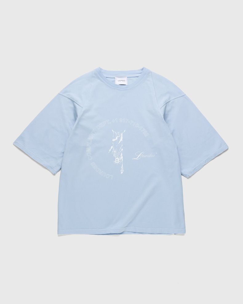 Lourdes New York – Complaint Dept. Tee Tinto Capo Light Blue  Cerchio
