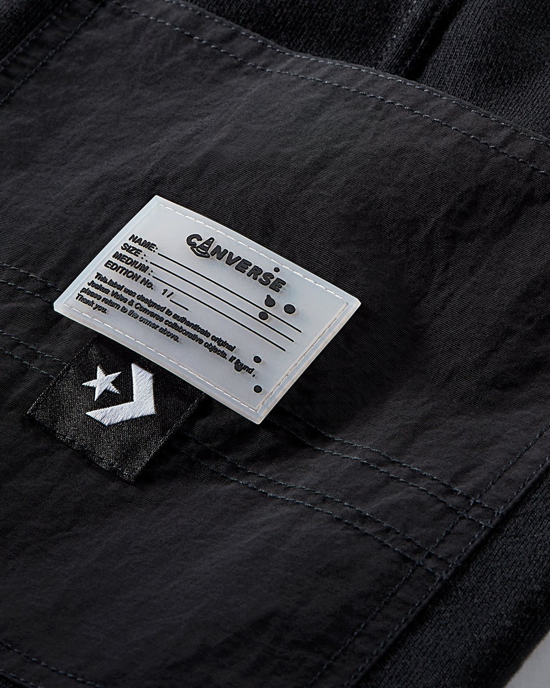 Converse x Joshua Vides – Utility Pants Black - Pants - Black - Image 5
