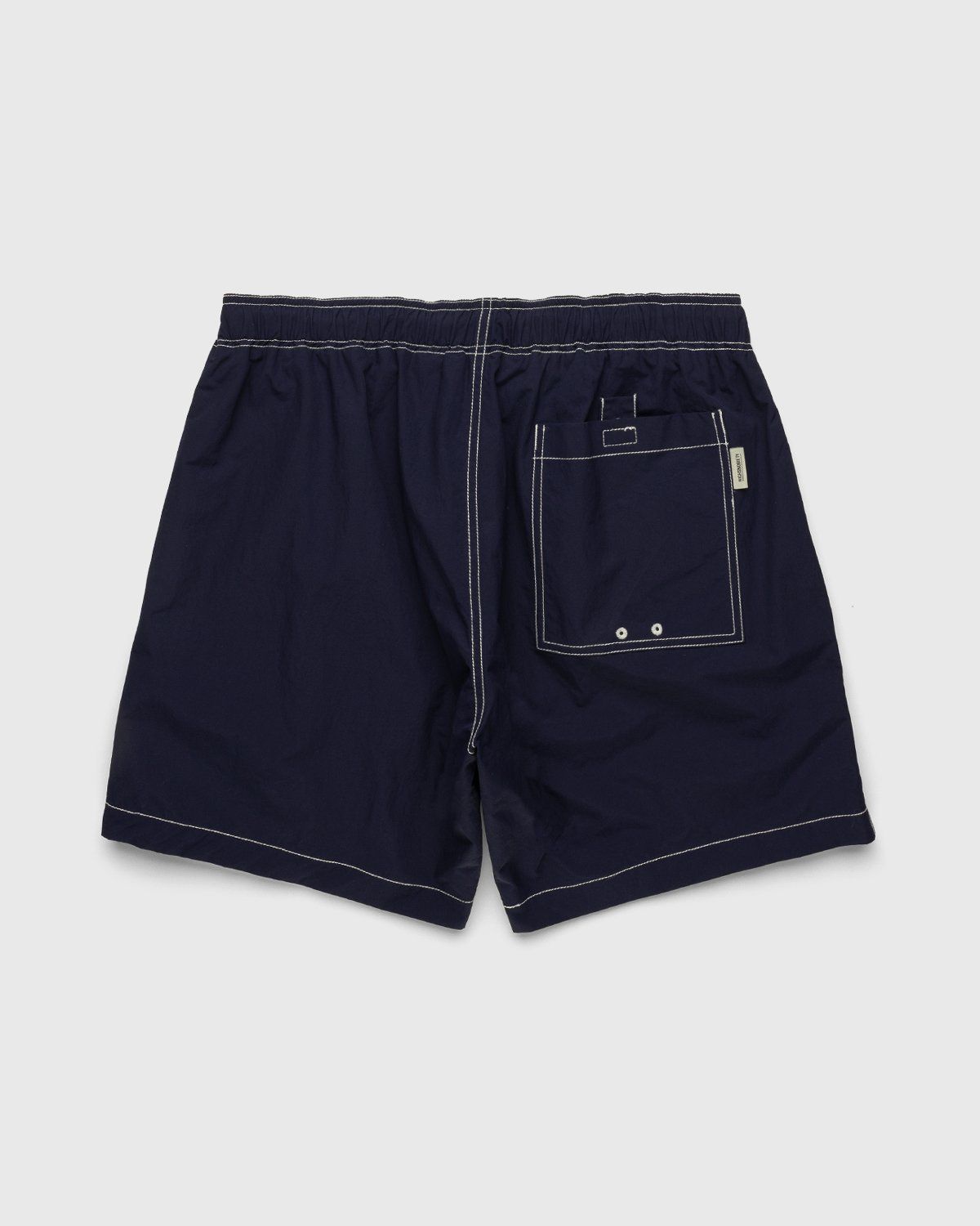 Highsnobiety – Contrast Brushed Nylon Water Shorts Navy - Shorts - Blue - Image 2