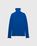 Roll Neck Ribbed Knit Sweater Ultramarine Blue