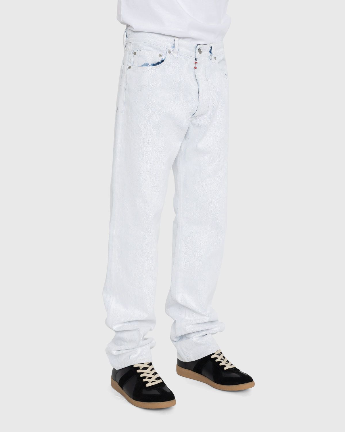 Maison Margiela – 5-Pocket Paint Jeans White | Highsnobiety Shop
