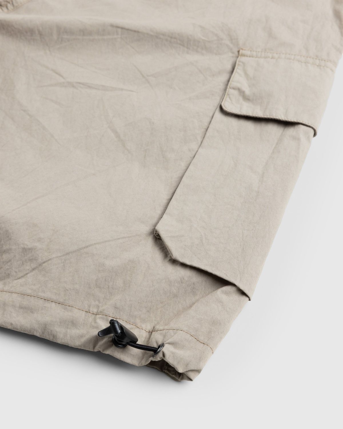 Our Legacy – Mount Shorts Metallic Sand Parachute Poplin - Shorts - Beige - Image 4