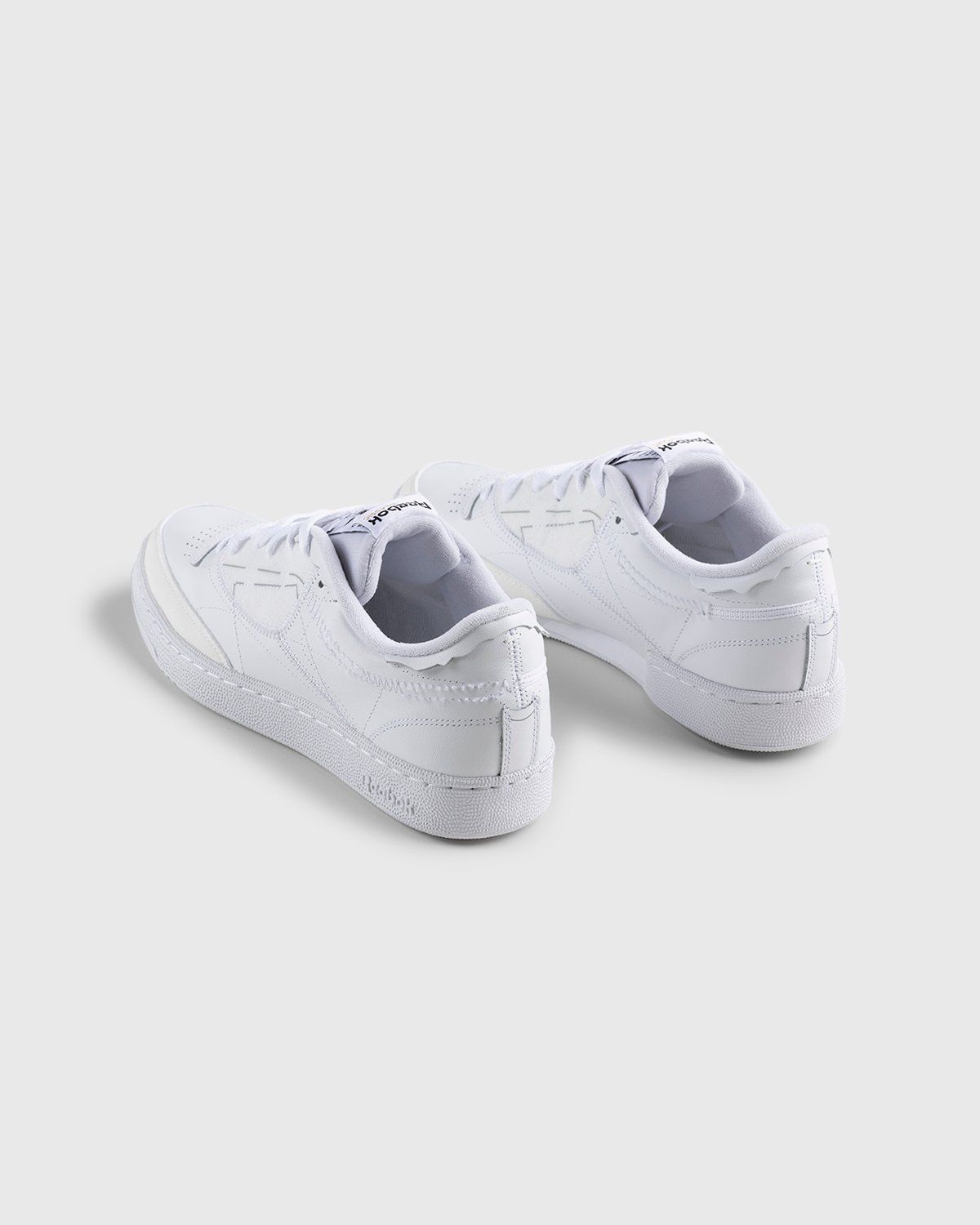 Maison Margiela x Reebok – Club C Memory Of Footwear White/Black/Footwear White - Low Top Sneakers - White - Image 5