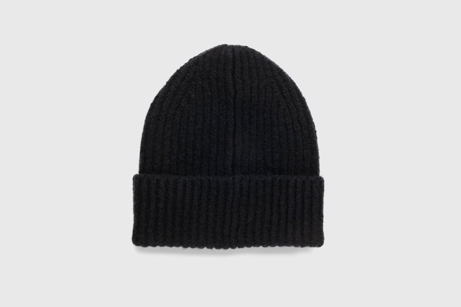 Ribbed Wool Beanie