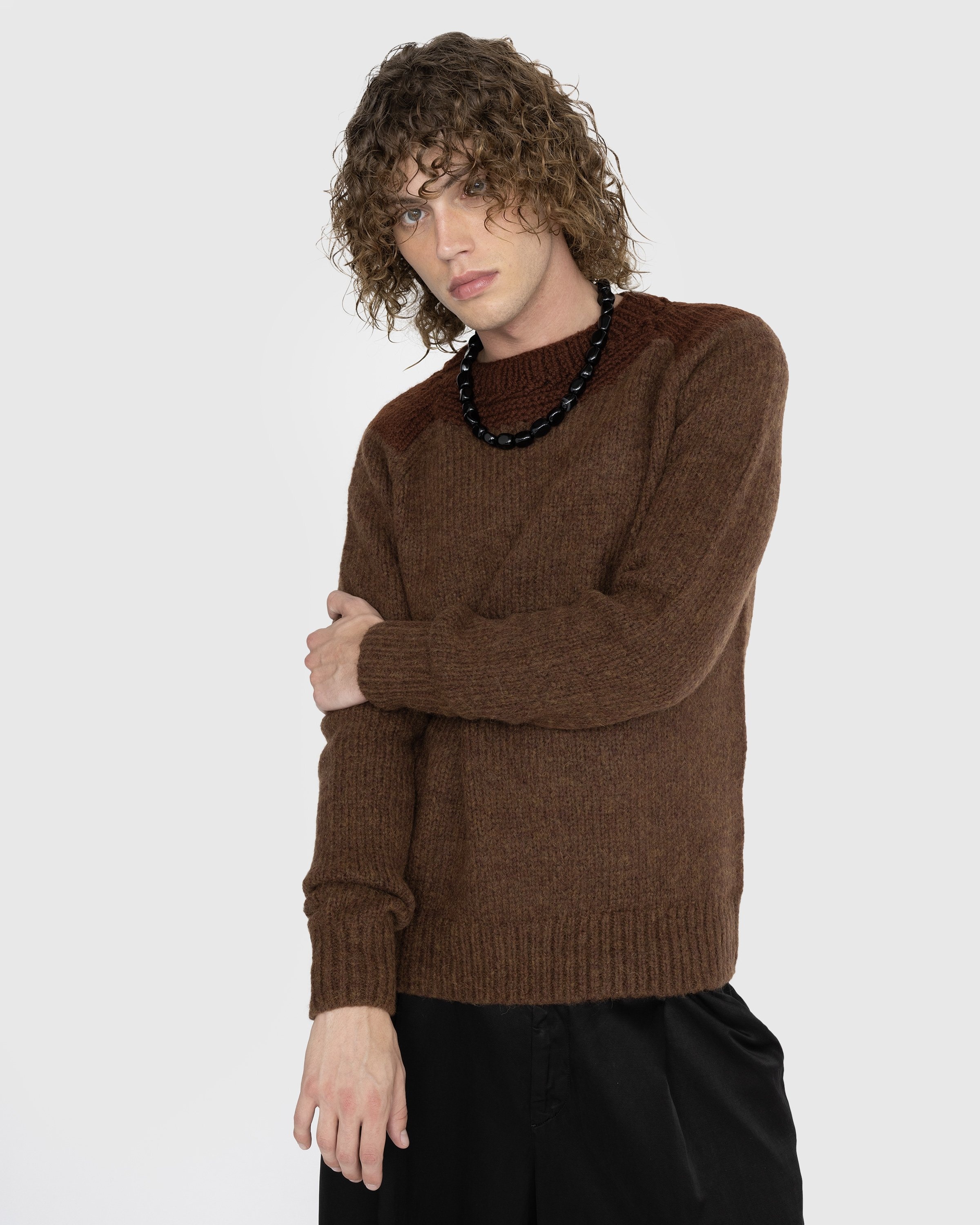 Dries van Noten – Morgan Knit Brown - Knitwear - Brown - Image 2