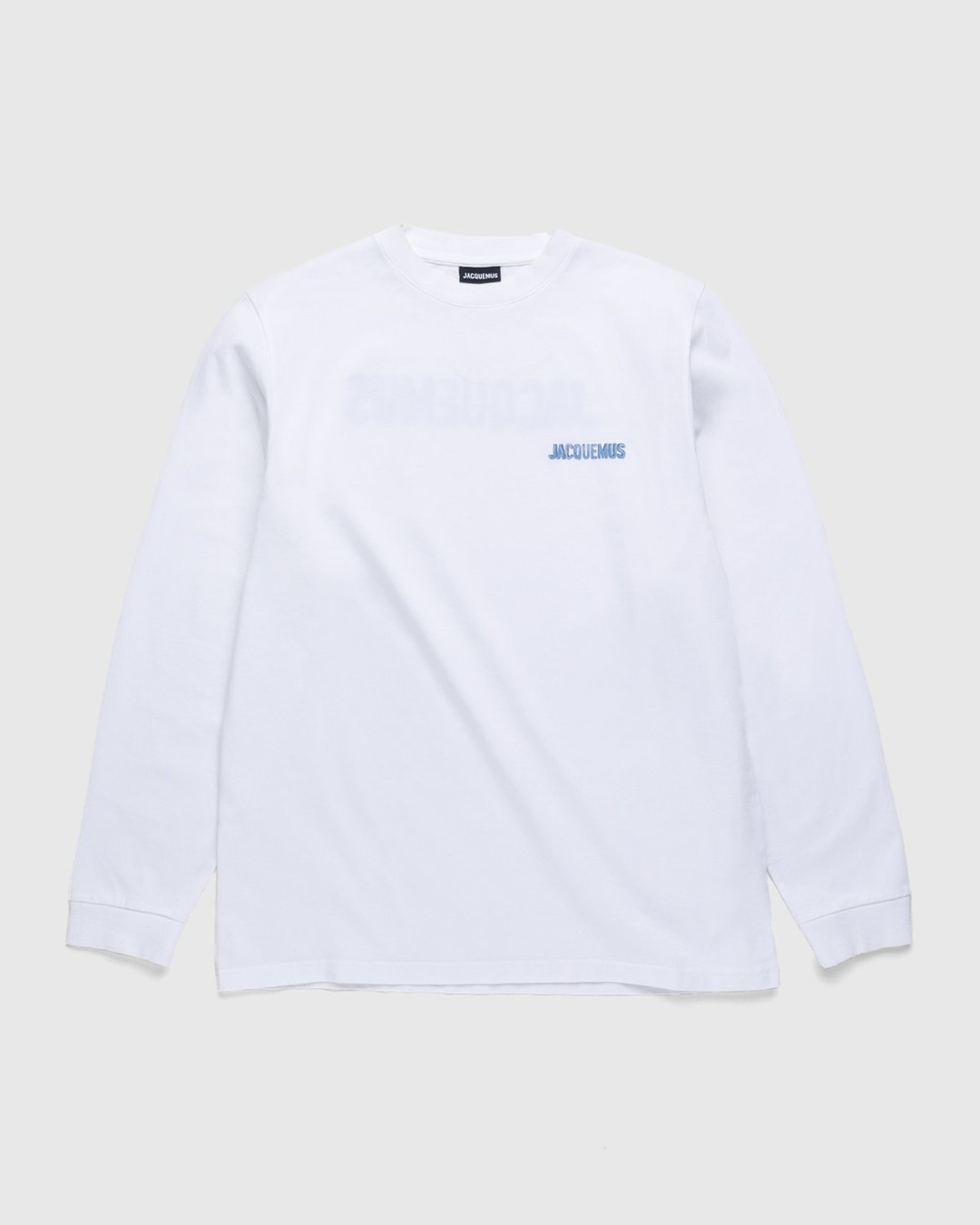 JACQUEMUS – Le T-Shirt Gelo Print Ice Jacquemus White - Tops - White - Image 1