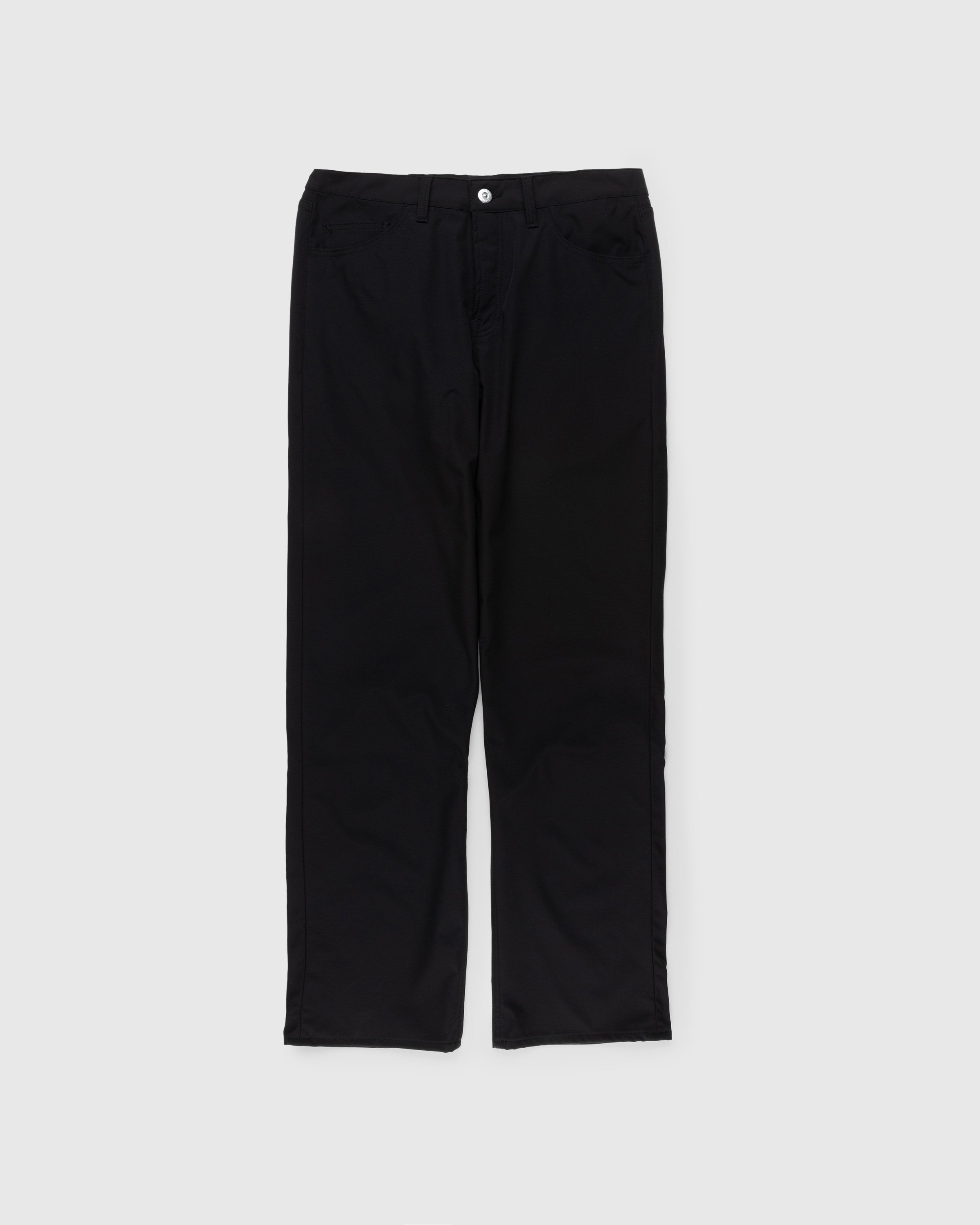 Our Legacy – Formal Cut Black Muted Scuba - Pants - Black - Image 1