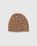 Moss Knit Hat Brown