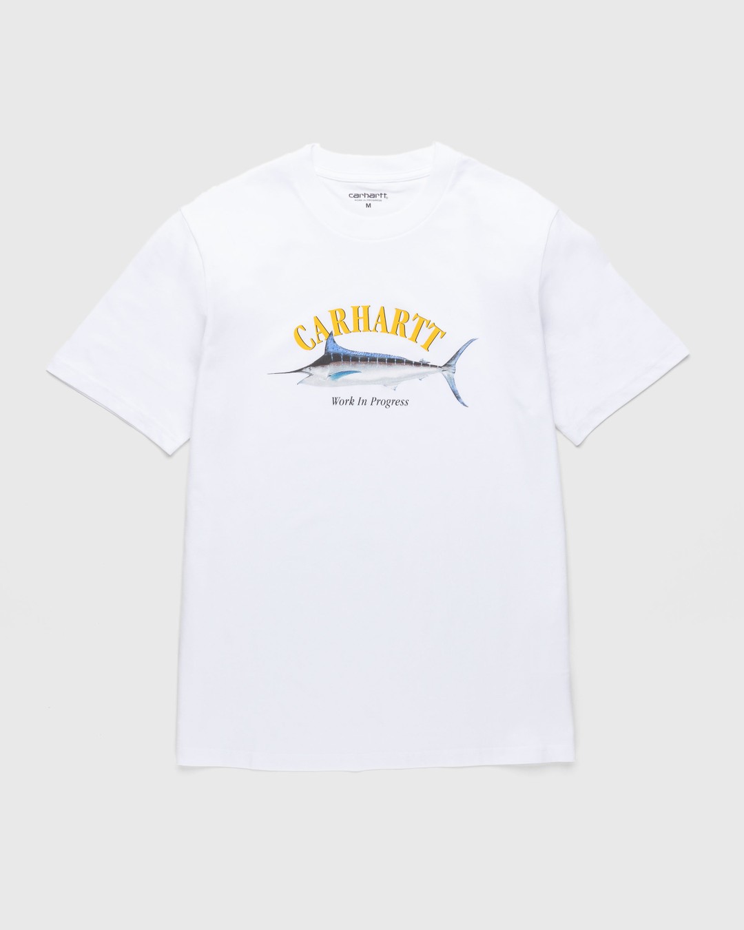 Carhartt WIP – Marlin T-Shirt White - Tops - White - Image 1