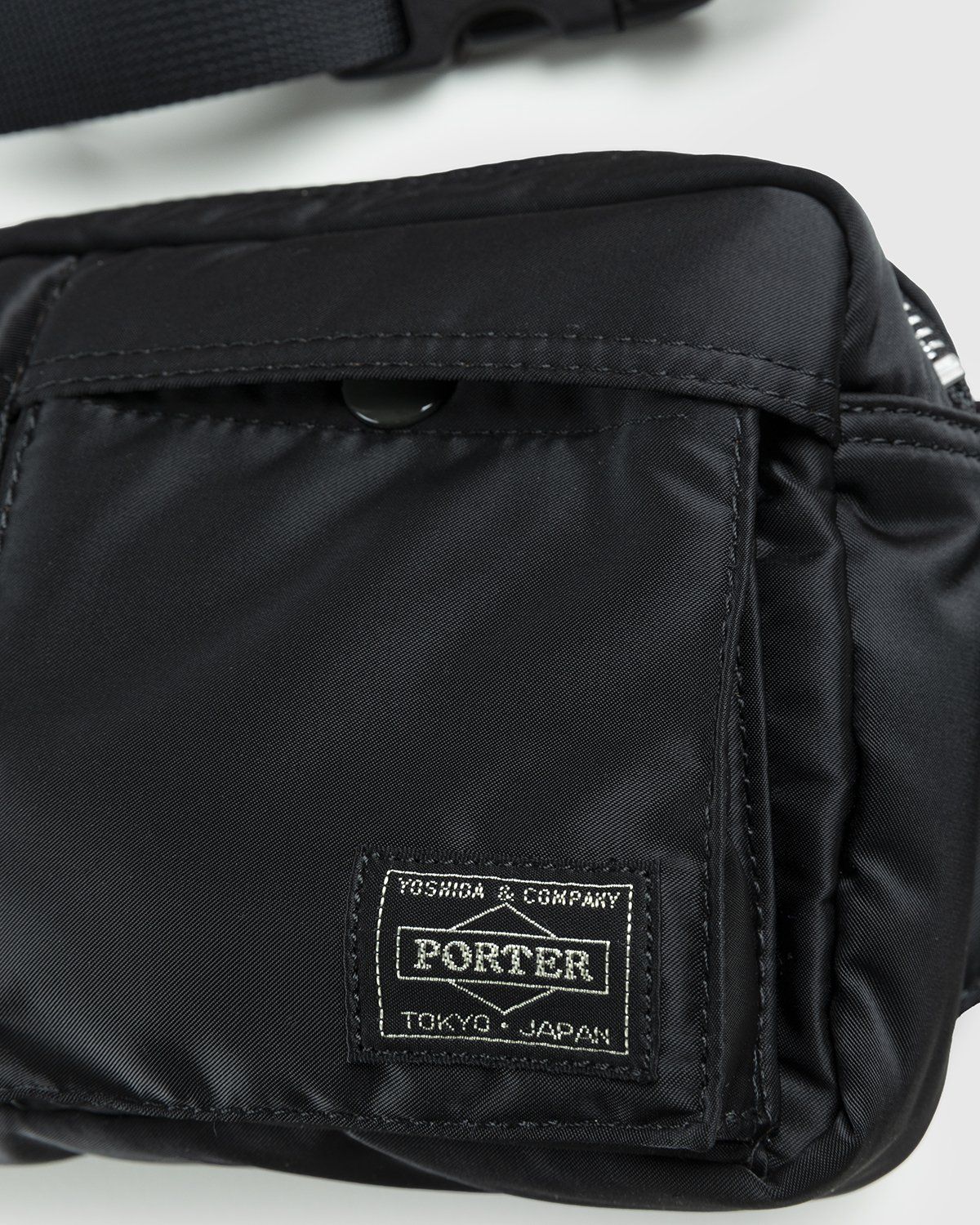 Porter-Yoshida & Co. – Tanker Waist Belt Black - Bags - Black - Image 4