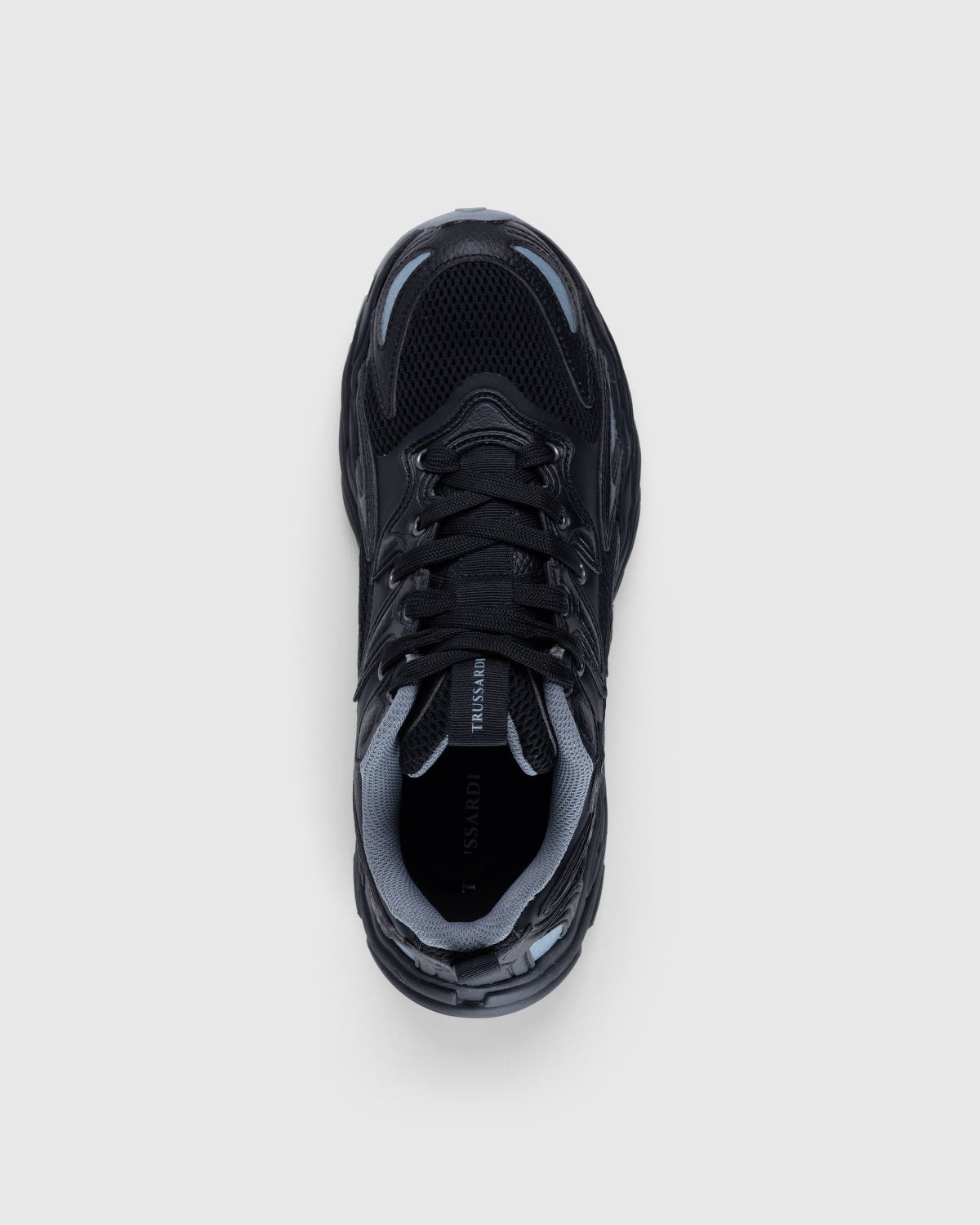 Trussardi – Retro Runner Sneaker - Sneakers - Black - Image 5