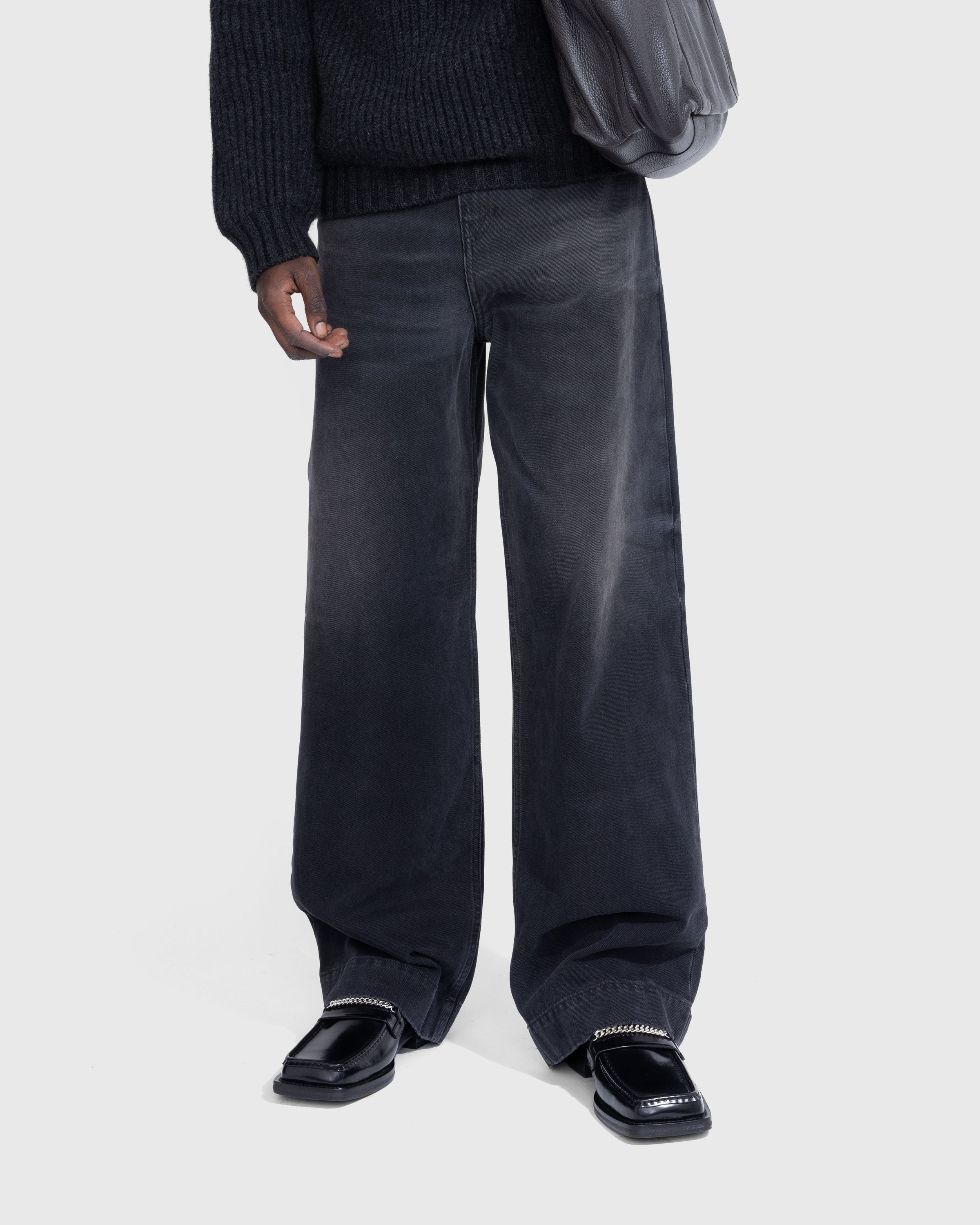 Martine Rose – Wide Leg Jean Cowboy Wash - Pants - Blue - Image 2