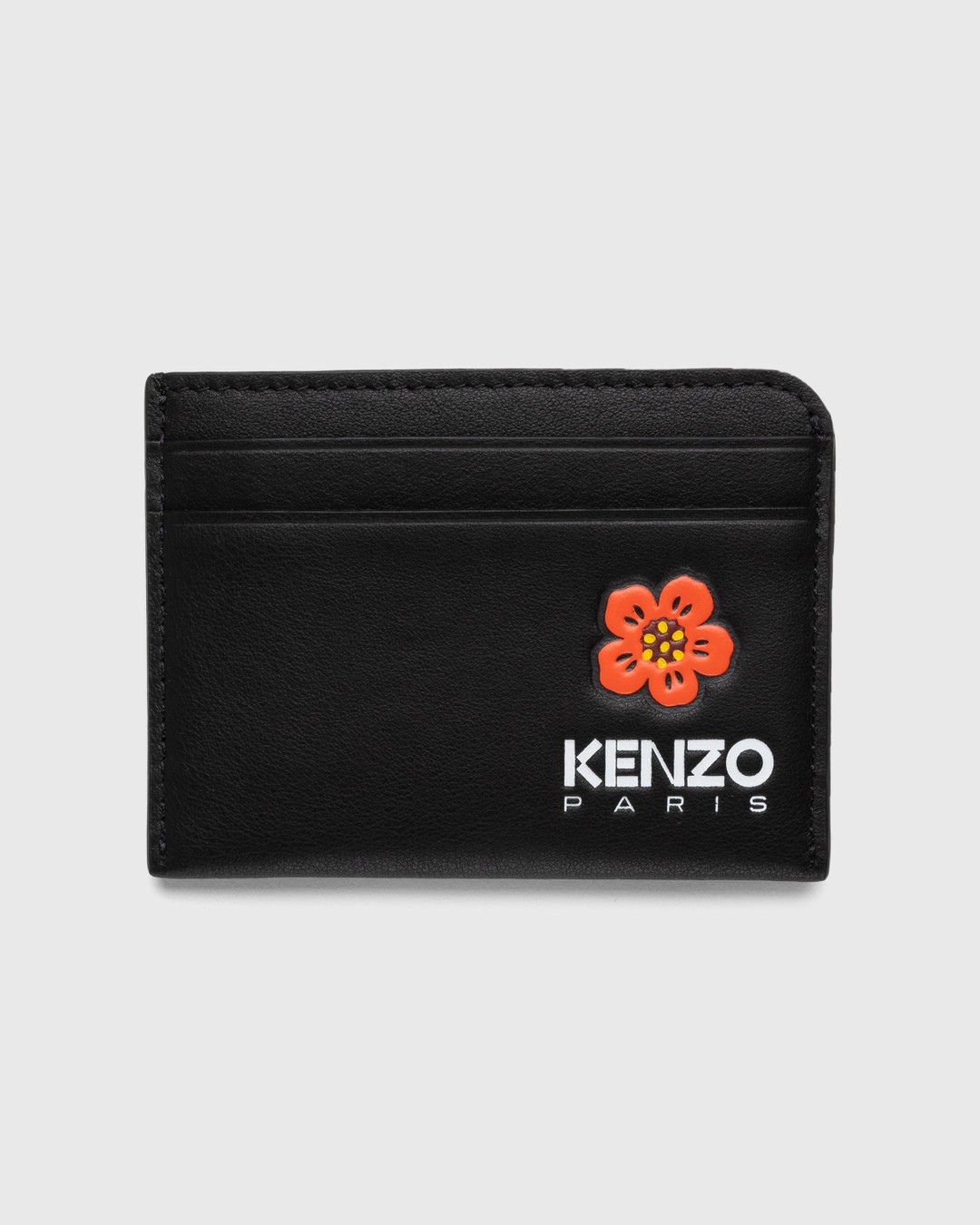 Kenzo – Crest Cardholder Black - Card Holders - Black - Image 1