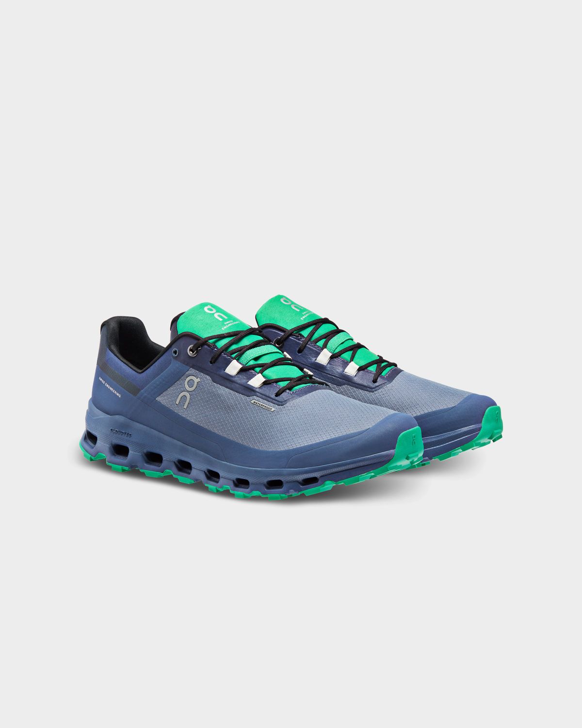 On – Cloudvista Waterproof Metal/Denim - Sneakers - Grey - Image 3