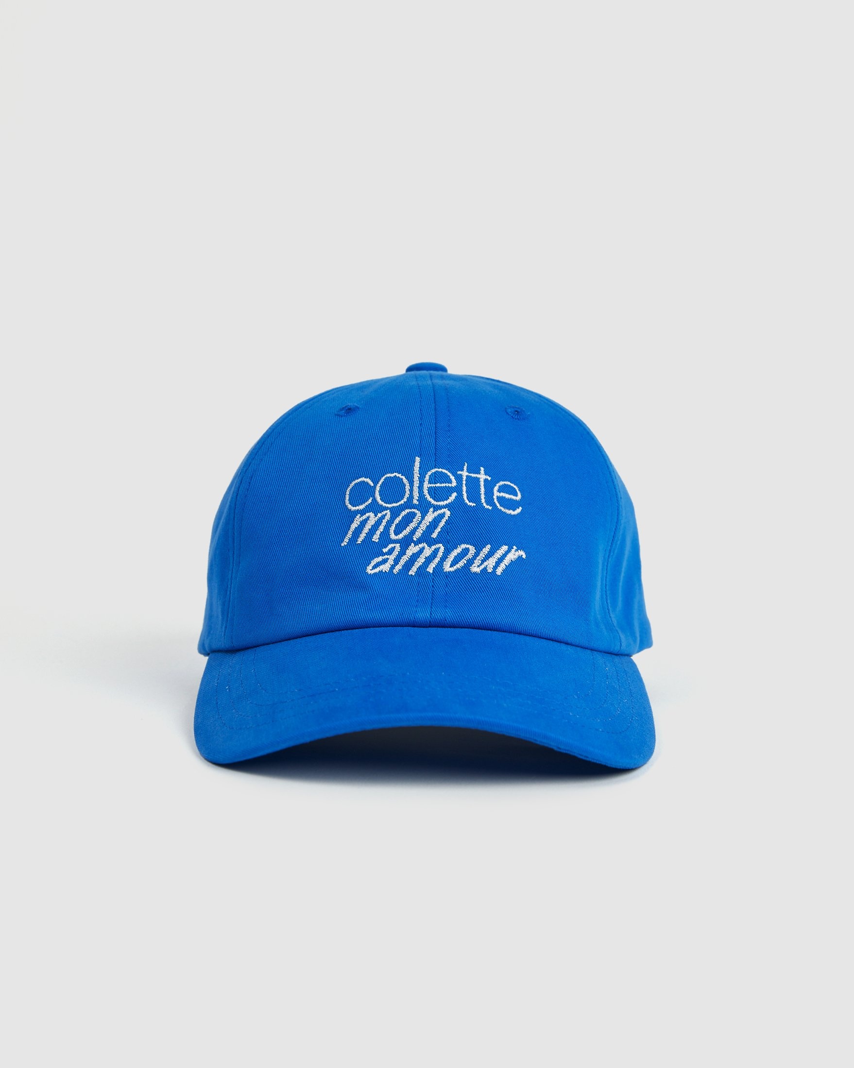 Colette Mon Amour – Logo Baseball Cap Blue - Hats - Blue - Image 4