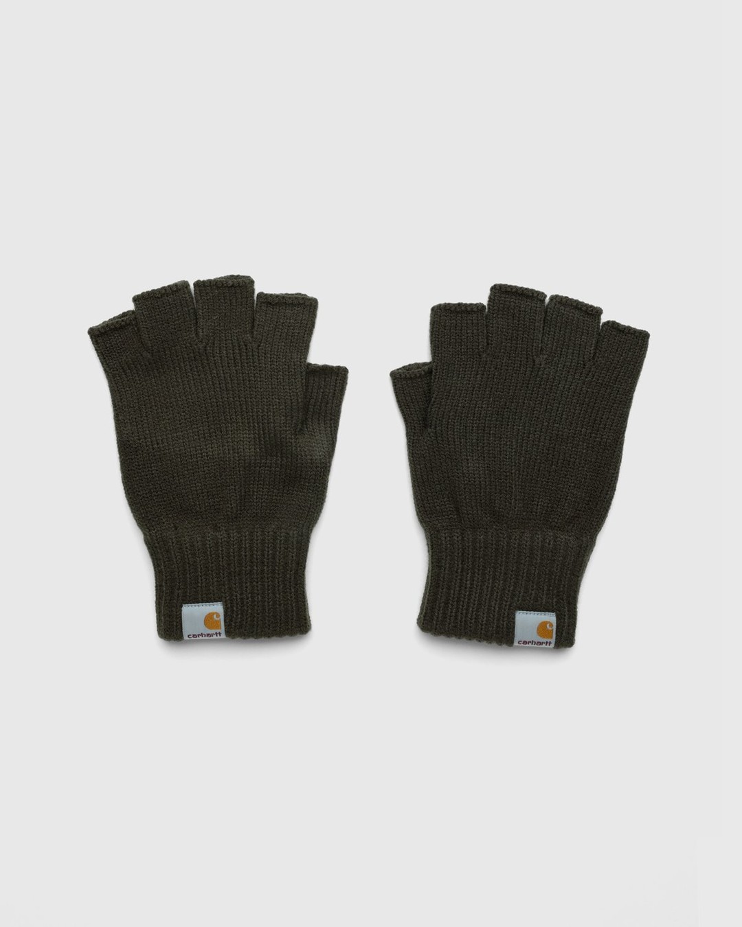 Carhartt WIP – Witten Gloves Khaki - 5-Finger - Green - Image 1