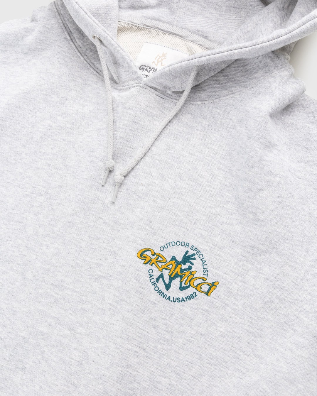 Gramicci – Running Man Hoodie Grey - Sweats - Grey - Image 5
