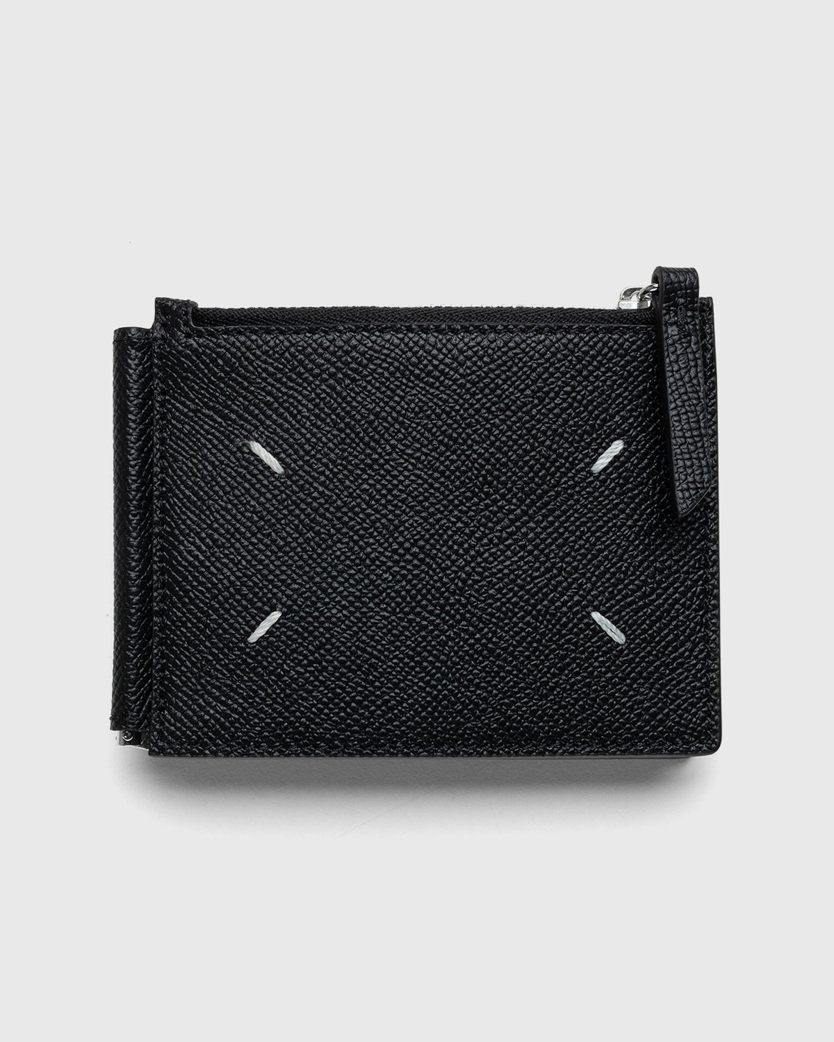 6 Card Slot Money Clip Wallet in Panama in navy