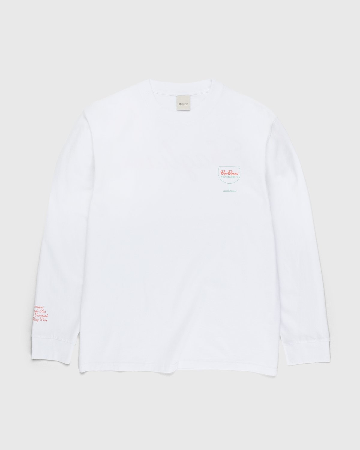 Bar Basso x Highsnobiety – Sbagliato Longsleeve White - Longsleeves - White - Image 2