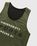 Highsnobiety – HS Sports Reversible Mesh Tank Top Black/Khaki - Men Tops - Green - Image 8