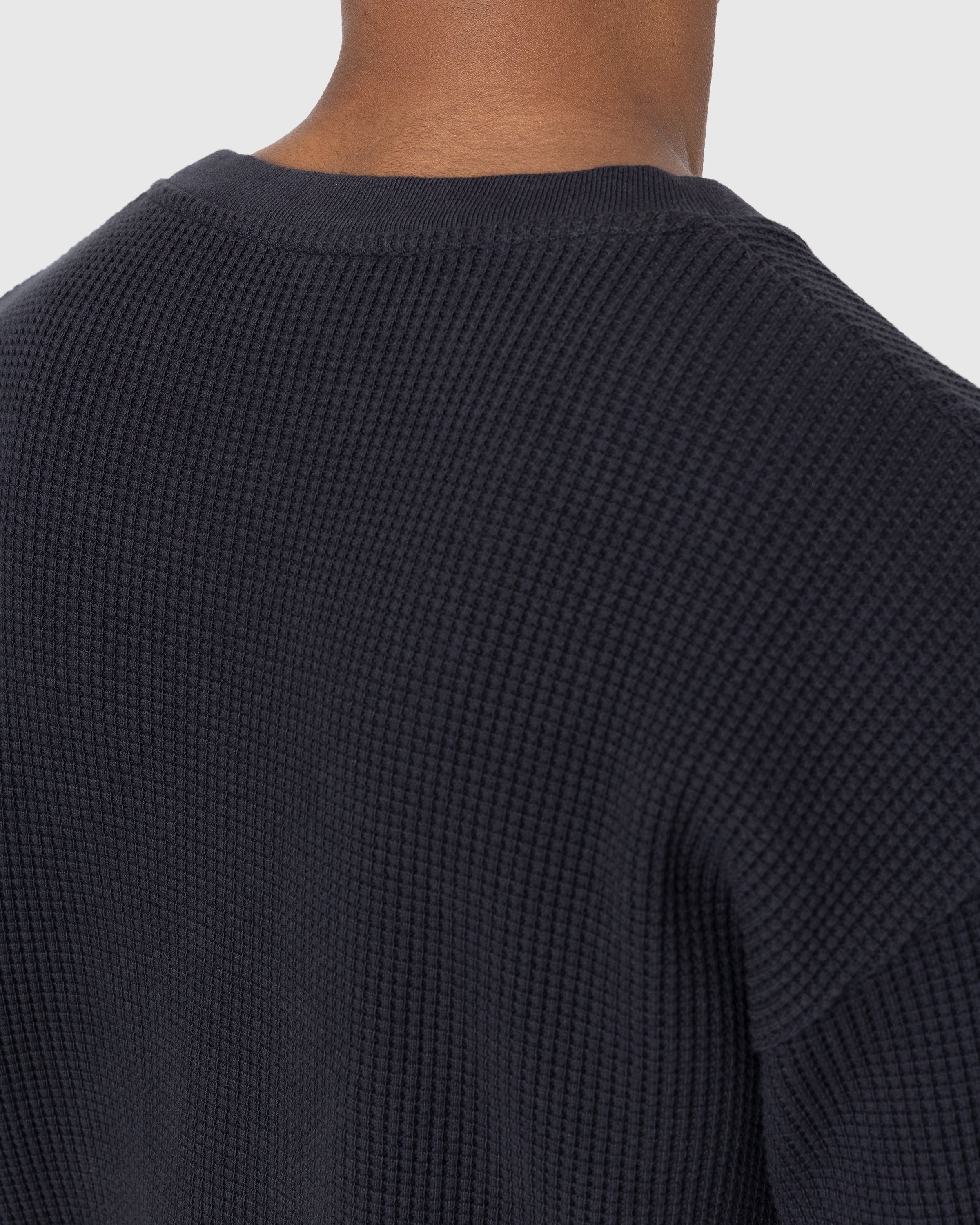 Highsnobiety – Thermal Crew Black - Sweats - Black - Image 5