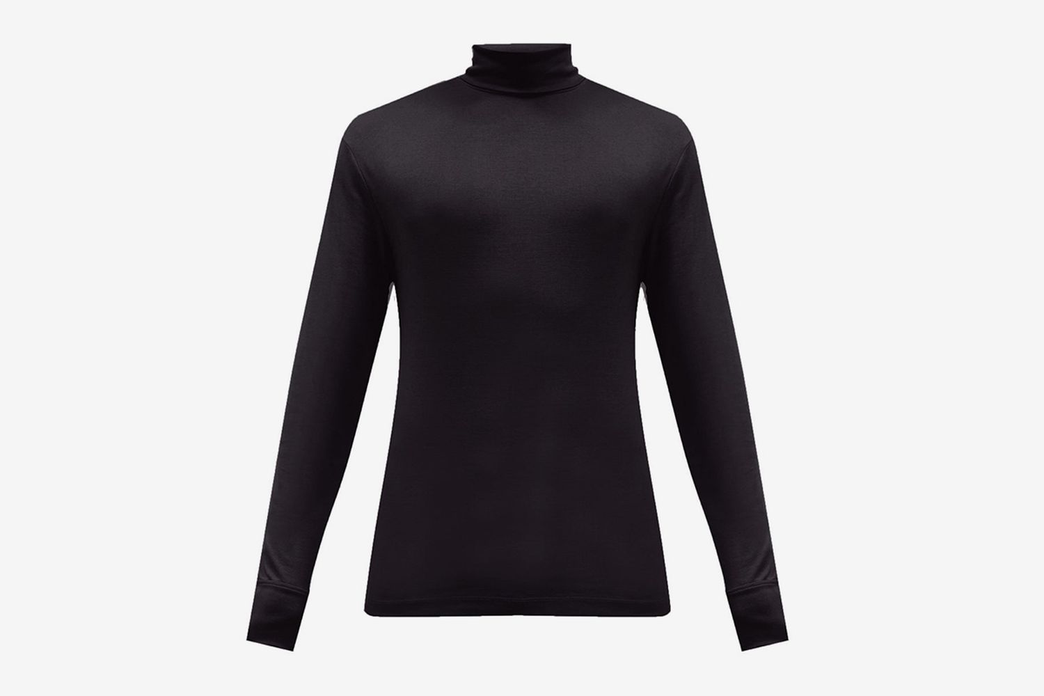 Roll-Neck Cotton-Jersey Sweater