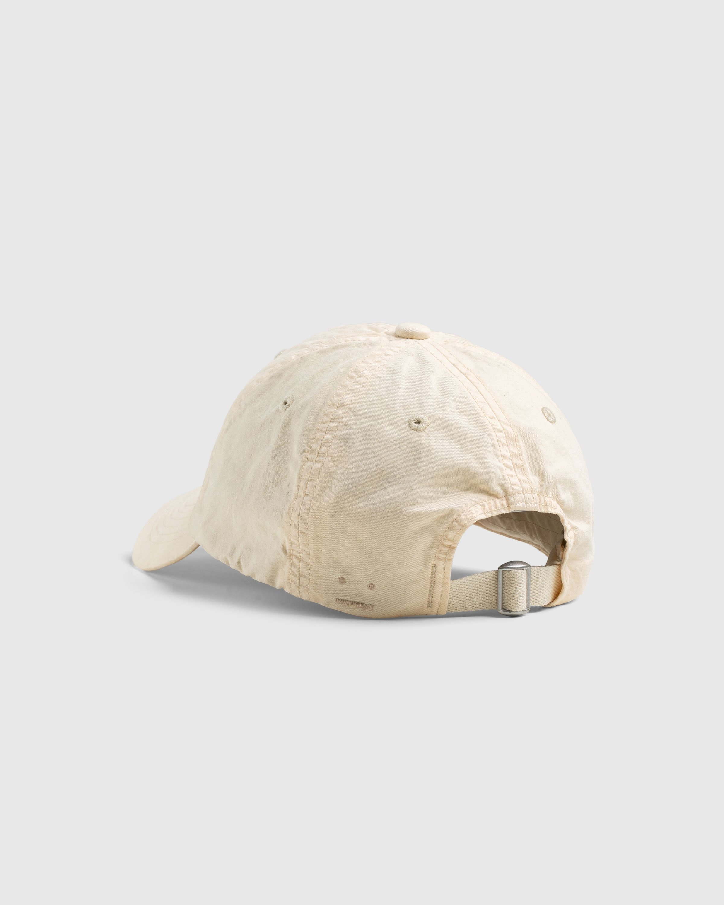 Acne Studios – Face Patch Baseball Cap Beige - Hats - Beige - Image 3