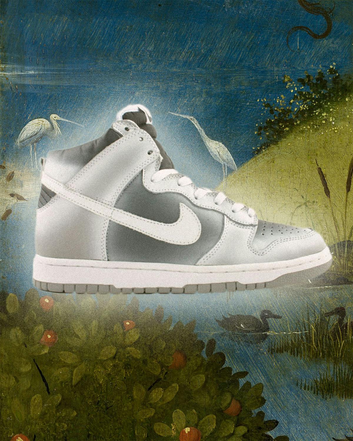 nike dunk high haze