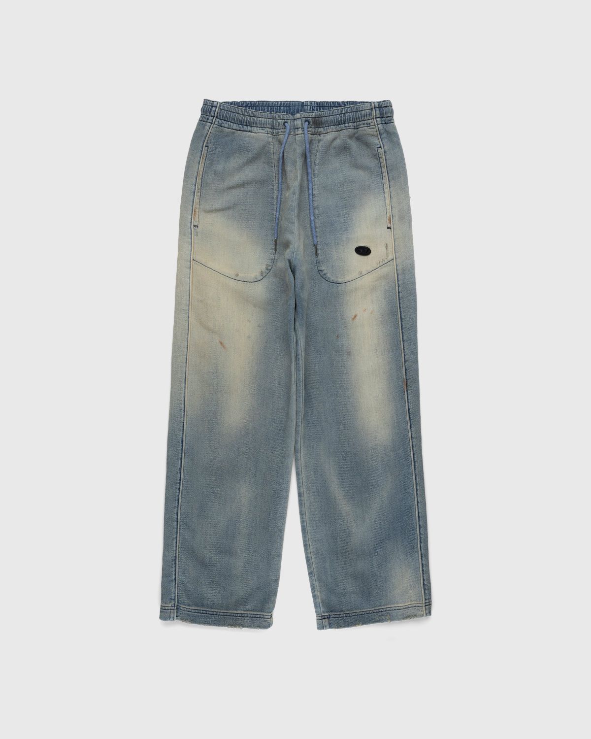 Diesel – D-Martians Track Denim Blue - Pants - Brown - Image 1