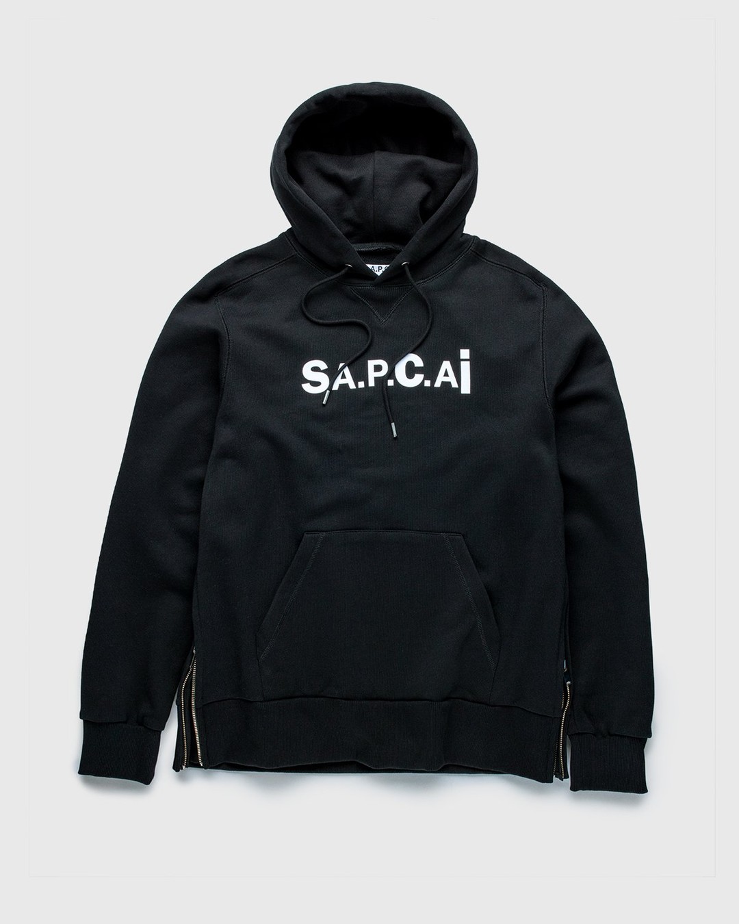 A.P.C. x Sacai – Taiyo Hoodie Black - Sweats - Black - Image 1