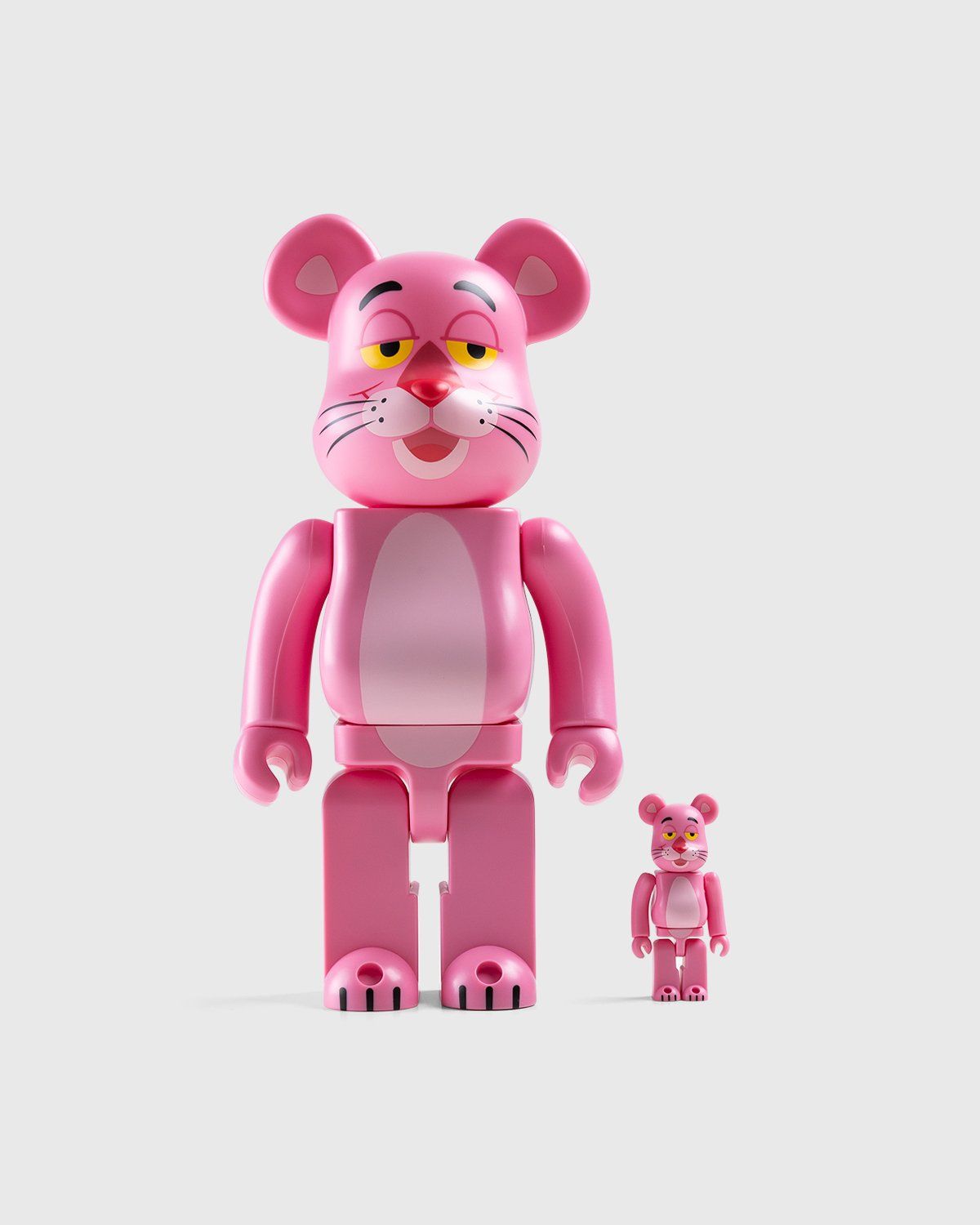 Medicom – Be@rbrick Pink Panther 100% and 400% Set Pink - Art & Collectibles - Pink - Image 1