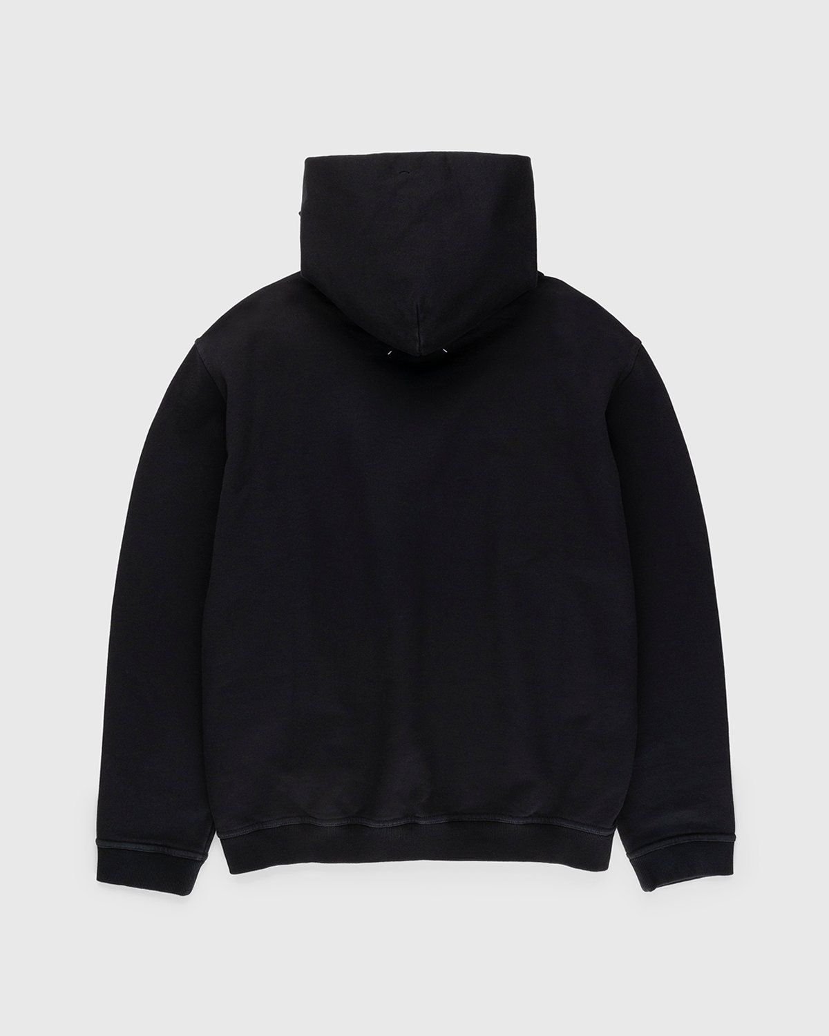 Maison Margiela – Logo Hoodie Black - Sweats - Black - Image 2