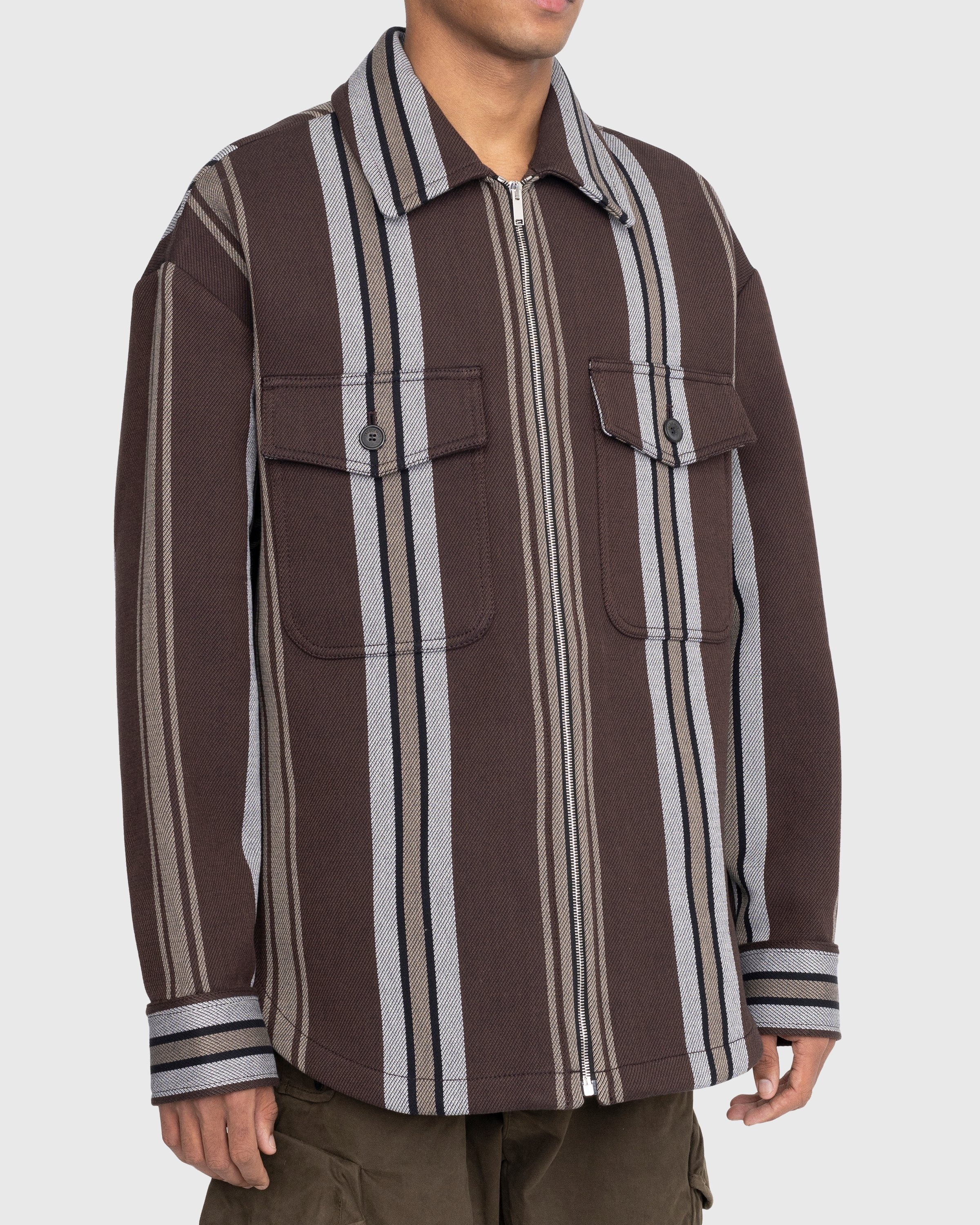 JACQUEMUS – Le Blouson Montagne Brown - Outerwear - Brown - Image 4