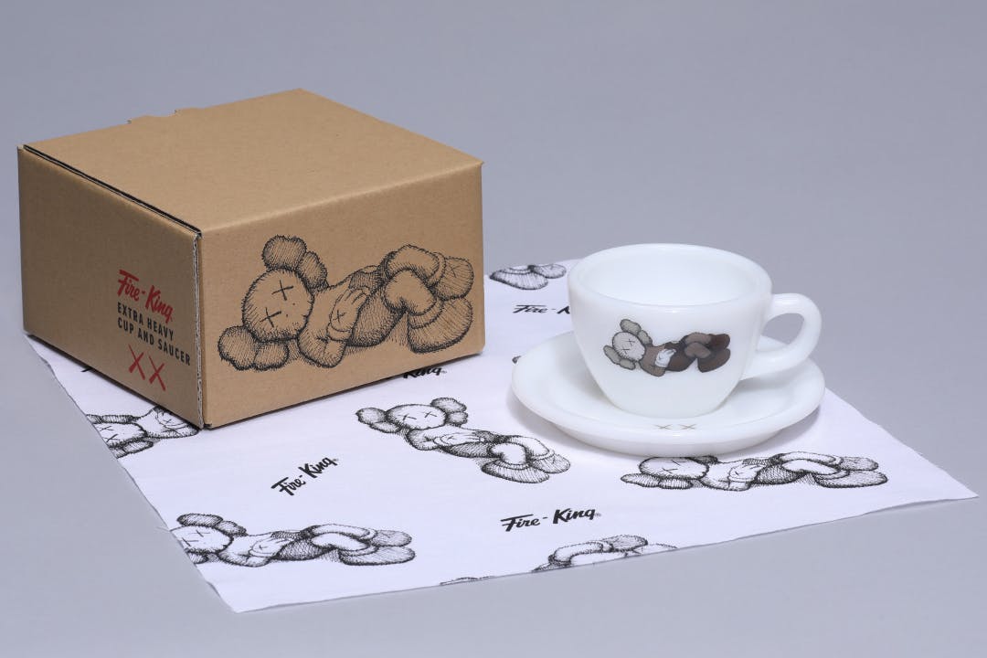 kaws tokyo first fire king mup cup bowl companion buy price