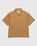 Highsnobiety – Crepe Short Sleeve Shirt Brown - Shirts - Brown - Image 1
