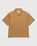 Highsnobiety – Crepe Short Sleeve Shirt Brown - Shirts - Brown - Image 1
