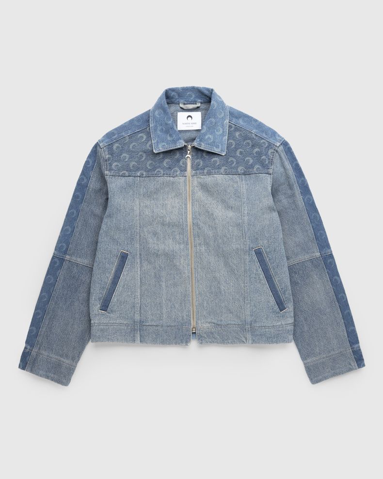 Regenerated Denim Jacket Blue