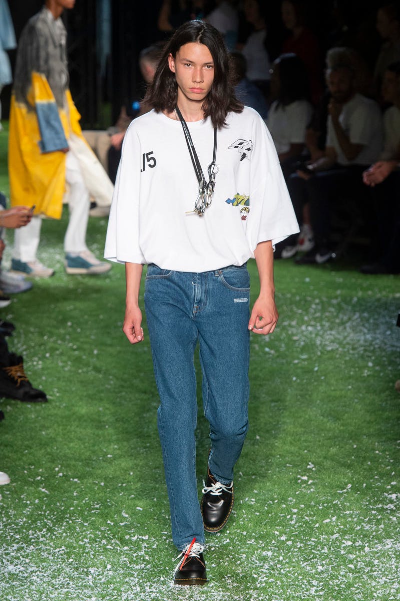 off white ss19 OFF-WHITE c/o Virgil Abloh Paris Fashion Week SS19 runway