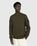 Stone Island – Garment-Dyed Brushed Fleece Crewneck Olive - Knitwear - Green - Image 2