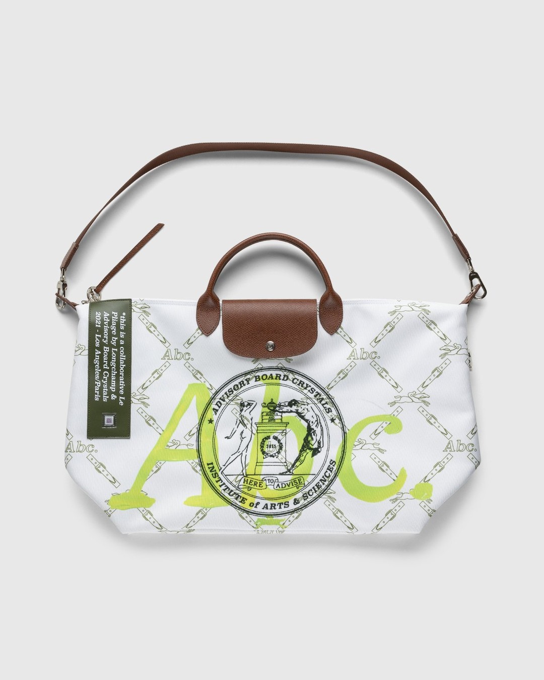 Advisory Board Crystals x Longchamp x Highsnobiety – Pliage Bag - Bags - White - Image 8