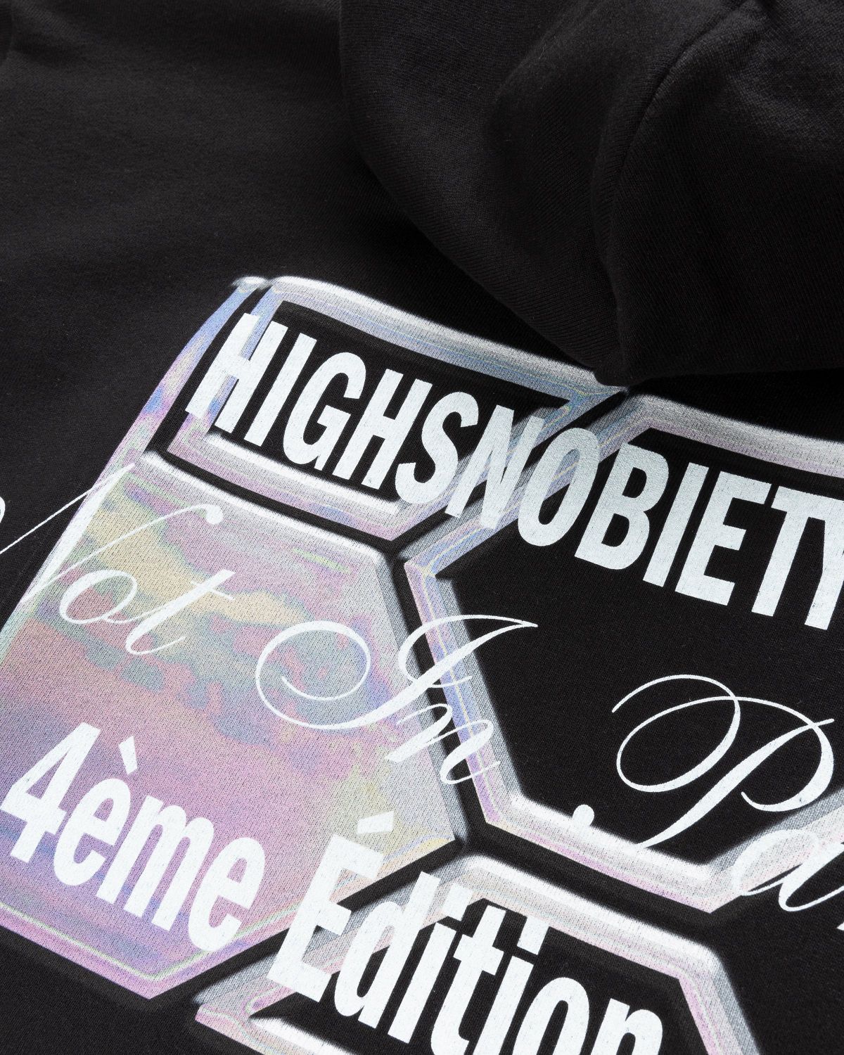Bstroy x Highsnobiety – Not In Paris 4 Flower Hoodie Black - Sweats - Black - Image 3