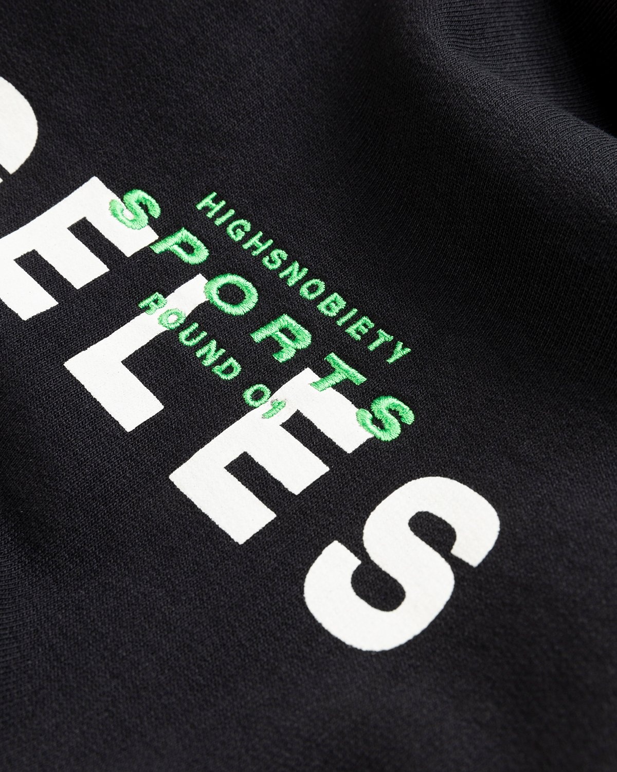Highsnobiety – HS Sports Los Angeles Hoodie Black - Sweats - Black - Image 6